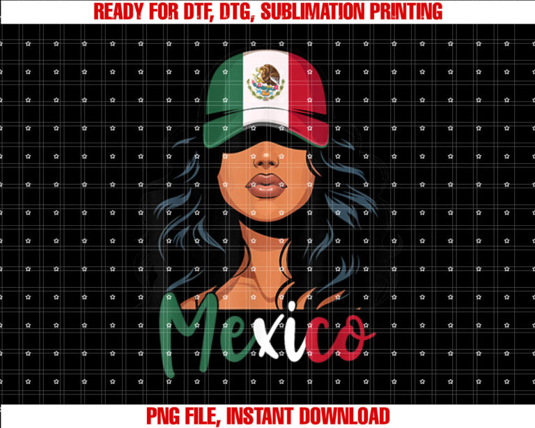 Mexican Girl Mexico Flag Proud Mexicana Women T-shirt