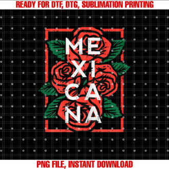Mexican Independence Day Mexicana Roses Women Girls Kids T-shirt