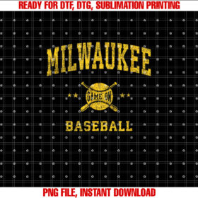 Milwaukee Vintage Baseball Throwback Retro Design T-shirt