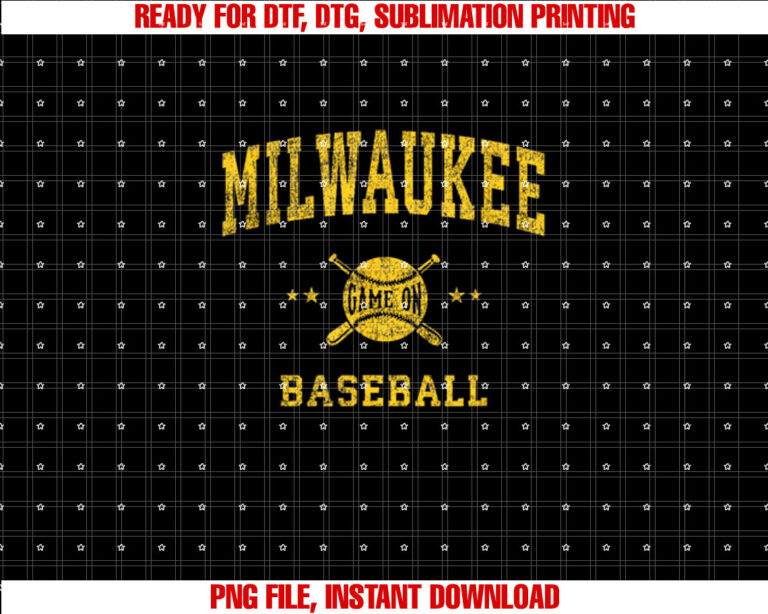 Milwaukee Vintage Baseball Throwback Retro Design T-shirt