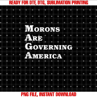 Morons Are Governing America Political Satire Protest T-shirt