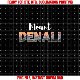 Mount Denali Souvenir Mt Denali T-shirt