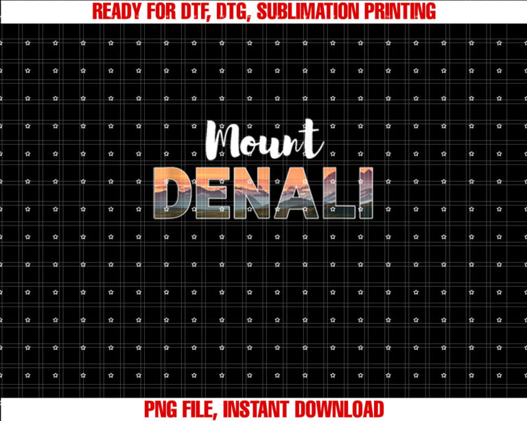 Mount Denali Souvenir Mt Denali T-shirt