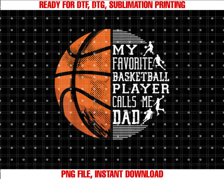 My Favorite Basketball Player Calls Me Dad Basketball T-shirt
