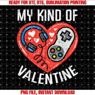 My Kind Valentine Gamer Valentines Day Gaming Men Boys Kids T-shirt