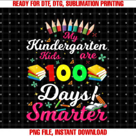 My Kindergarten Kids Are 100 Days Smarter Teacher T-shirt