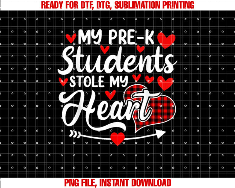My PreK Students Stole My Heart Valentines Day Teacher T-shirt