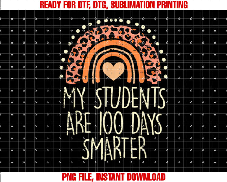 My Students Are 100 Days Smarter 100th Day Of School Teacher T-shirt