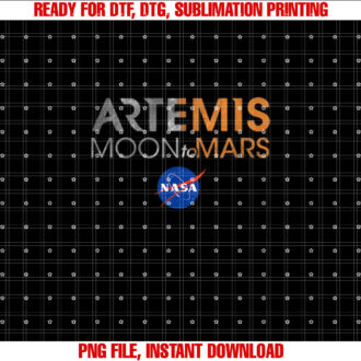 NASA Approved Artemis Moon To Mars Space Officially Licensed T-shirt