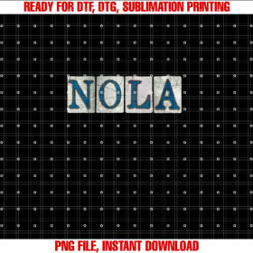 Nola New Orleans Louisiana Street Tile T-shirt