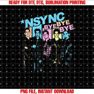 NSYNC Official Neon Bye Bye Bye T-shirt