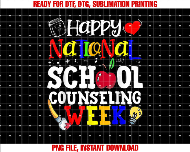 National School Counseling Week School Counselor Teacher T-shirt