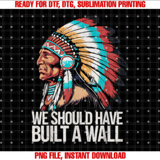 Native American Heritage Month We Should Have Built A Wall T-shirt