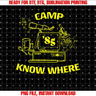 Netflix Stranger Things Camp Know Where 85 T-shirt