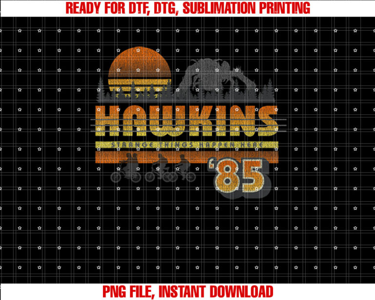 Netflix Stranger Things Hawkins Strange Things 85 Retro T-shirt