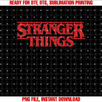 Netflix Stranger Things Simple Red T-shirt