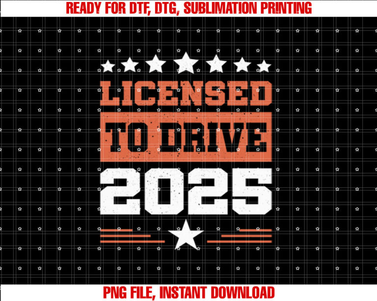 New Driver Licensed To Drive 2025 Boys Girls License Driver T-shirt
