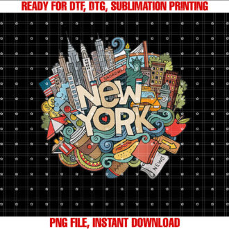 New York City NYC ic Skyline Big Apple Gift Souvenir T-shirt