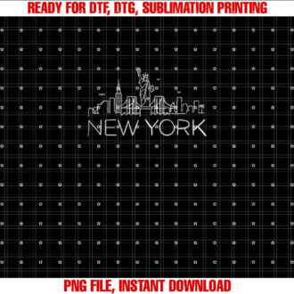 New York City New York City Skylines statue of liberty T-shirt