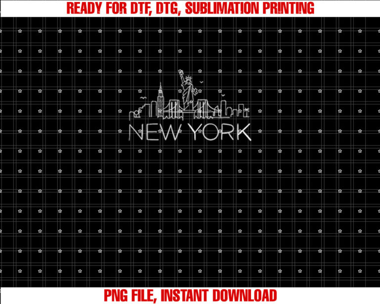 New York City New York City Skylines statue of liberty T-shirt