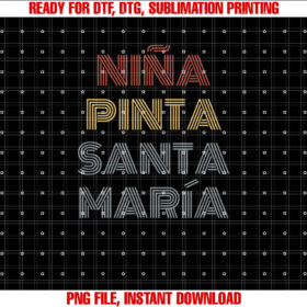 Niãa Pinta Santa Maria History Christopher Columbus Day T-shirt