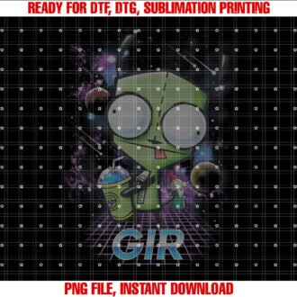 Nickelodeon Invader Zim Gir Slushee Adventure T-shirt