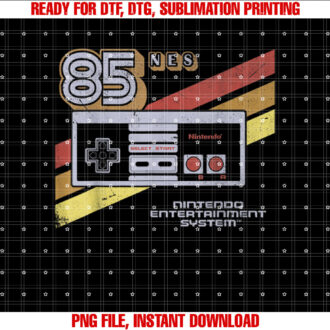Nintendo NES Controller Retro Stripe 85 T-shirt