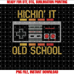 Nintendo Nes Retro Kickin It Old School Graphic T-shirt