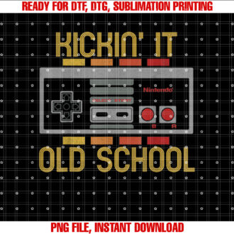 Nintendo NES Retro Kickin It Old School Graphic T-shirt