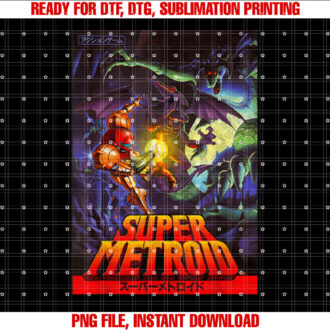 Nintendo Samus Super Metroid T-shirt