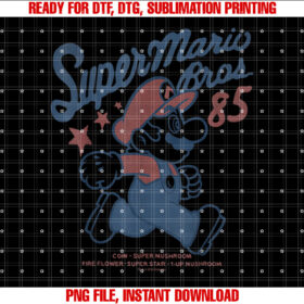 Nintendo Super Mario Brothers 85 Vintage Stars T-shirt
