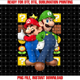 Nintendo Super Mario Luigi Thumbs Up Graphic T-shirt