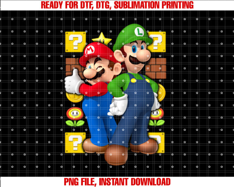 Nintendo Super Mario Luigi Thumbs Up Graphic T-shirt