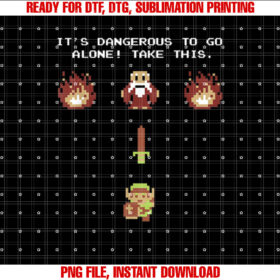 Nintendo Zelda Classic Nes Epic Intro Take This T-shirt