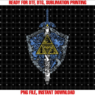 Nintendo Zelda Hylian Shield Element s Graphic T-shirt