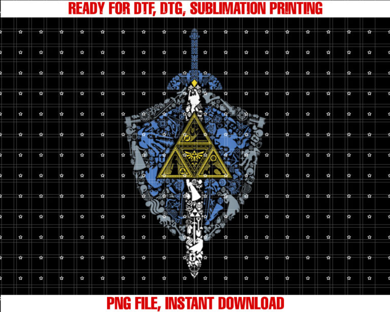 Nintendo Zelda Hylian Shield Element s Graphic T-shirt