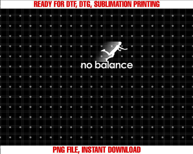 No Balance T s For Men and Women Funny Running T-shirt