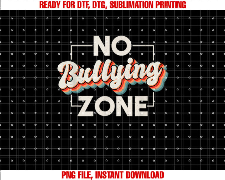 No Bullying Zone Stop Bullying and Anti Bullying Kindness T-shirt
