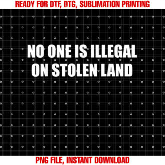 No One Is Illegal On Stolen Land Pro Immigrants Abolish ICE T-shirt