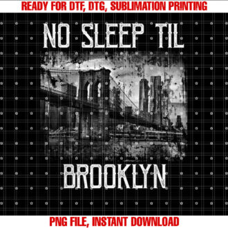 No Sleep Til Brooklyn NY New York Gift T-shirt