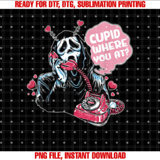 No You Hang Up Horror Movie Cupid Where You At T-shirt