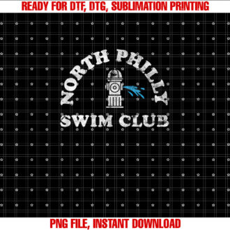 North Philly Swim Club Funny Philadelphia Hood Urban 215 T-shirt