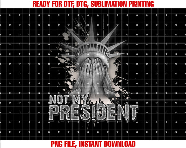 Not My President Statue of Liberty Anti Trump T-shirt