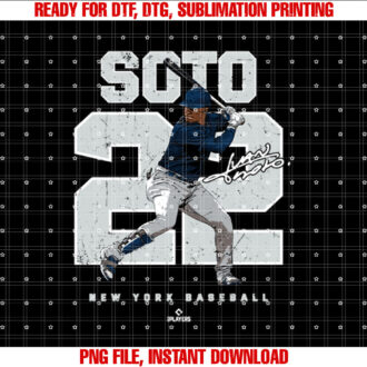 Number and Portrait Juan Soto New York MLBPA T-shirt