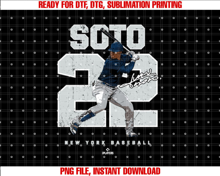 Number and Portrait Juan Soto New York MLBPA T-shirt