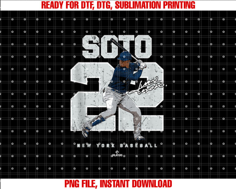 Number and Portrait Juan Soto New York MLBPA T-shirt