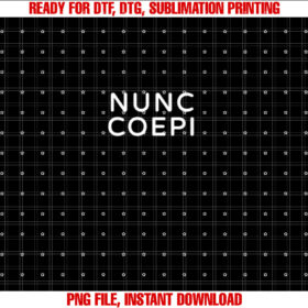 Nunc Coepi Wordmark T-shirt