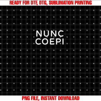 Nunc Coepi Wordmark T-shirt
