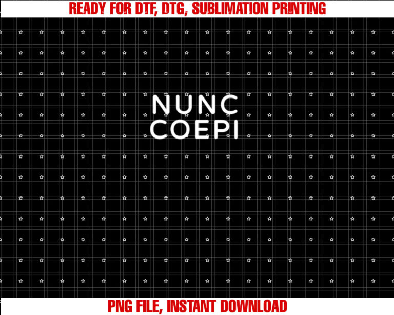 Nunc Coepi Wordmark T-shirt