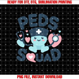 Nursing Pediatrician Squads PEDS Nurses T-shirt